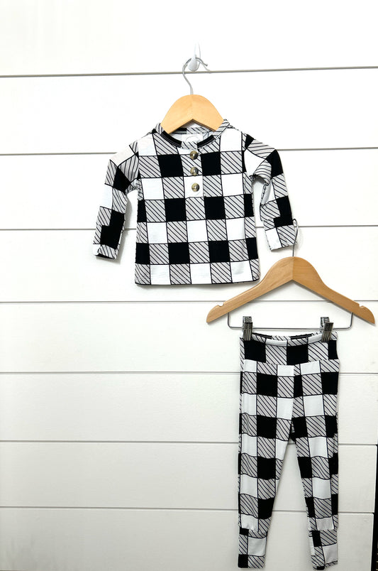 Plaid (Kids) Top + Bottom Clearance