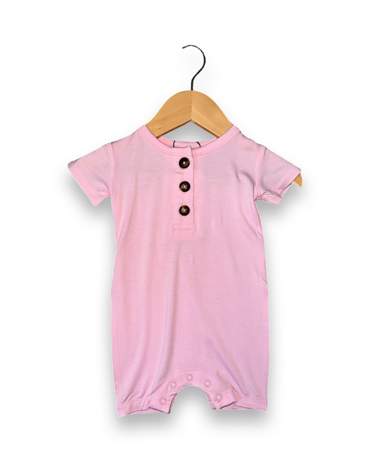 Sugar Pink Short Romper