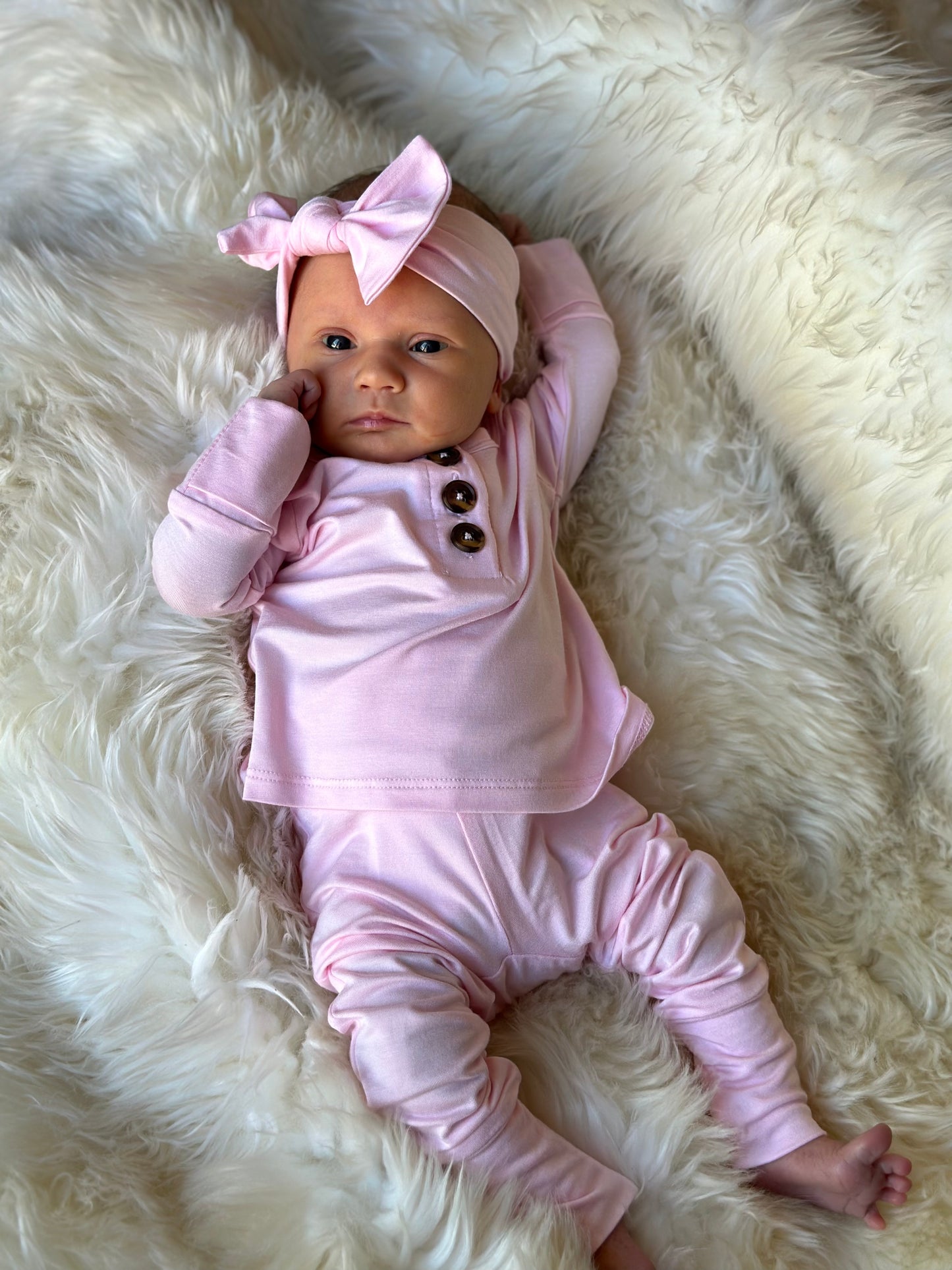 Sugar Pink Top + Bottom (Clearance)
