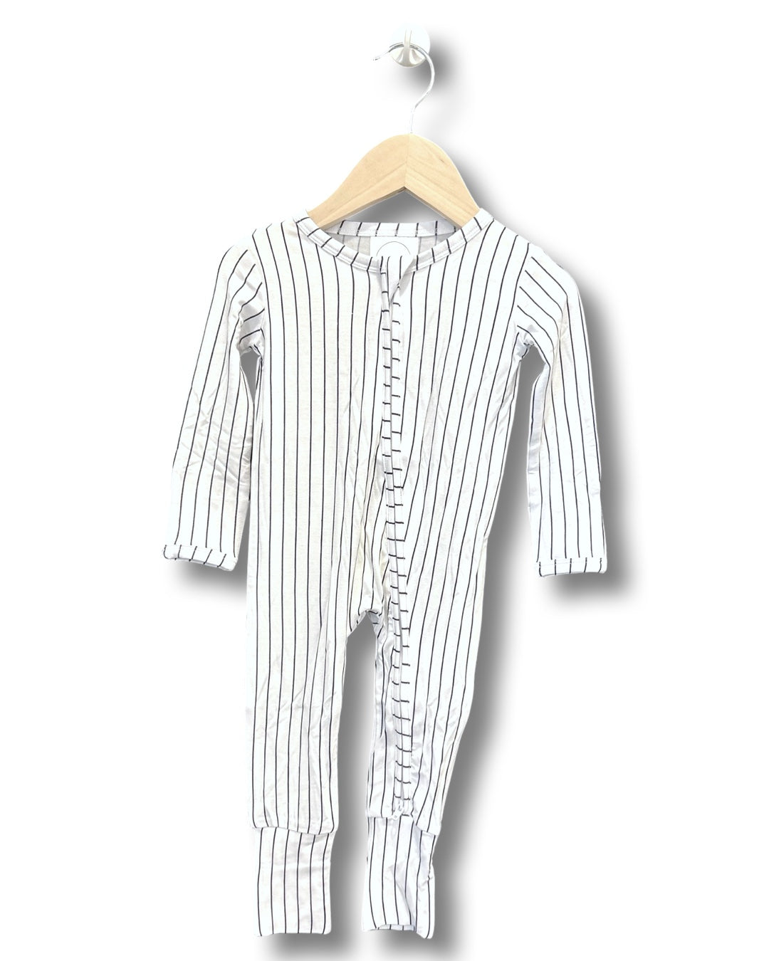 Pin Stripes Zip Sleeper