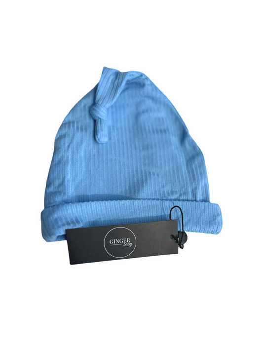 Carolina Blue Ribbed Hat (Clearance)