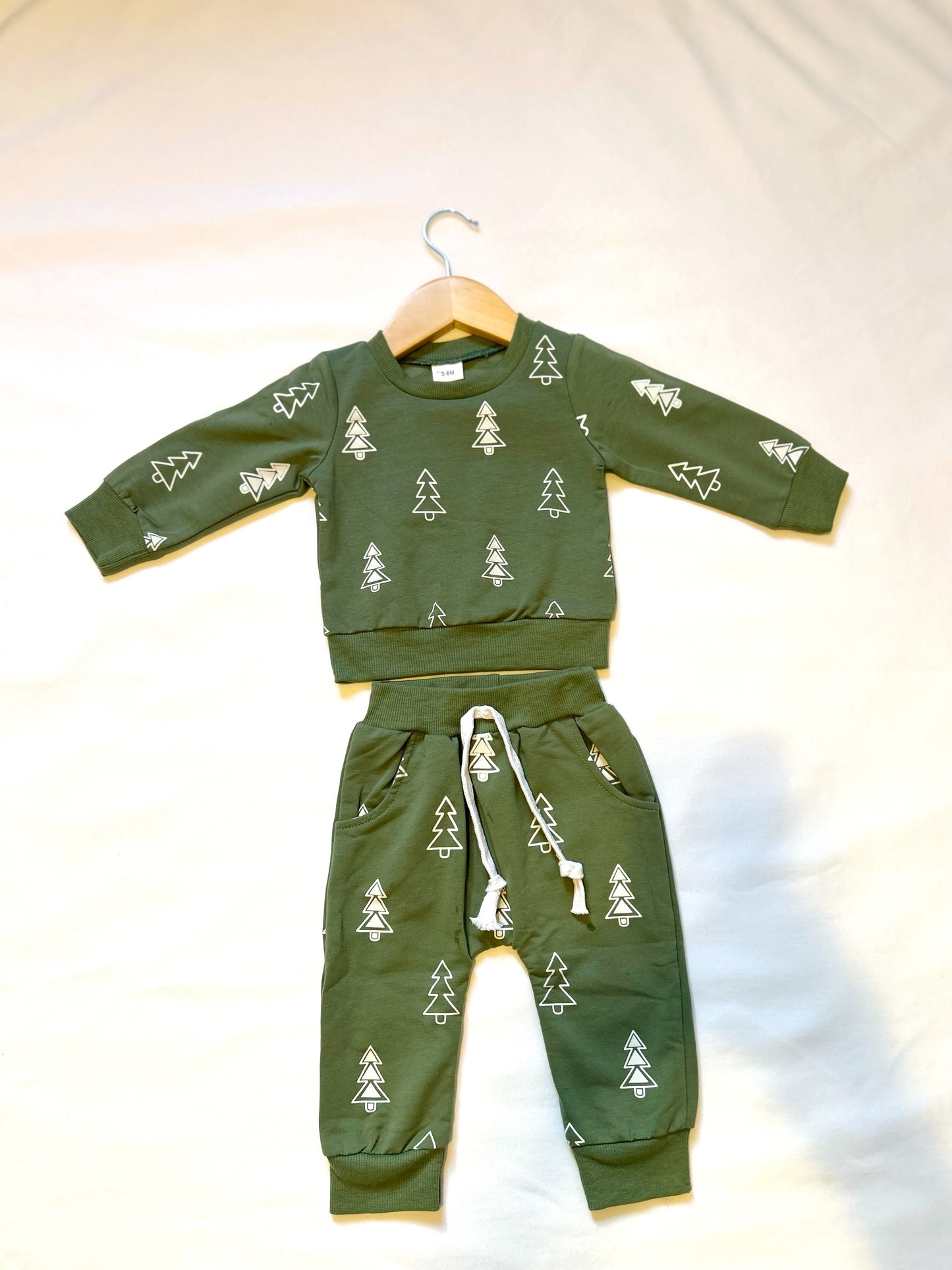 Christmas Tree Sweat Set Clearance