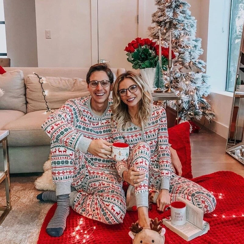 Holiday Polyester Family Pajamas