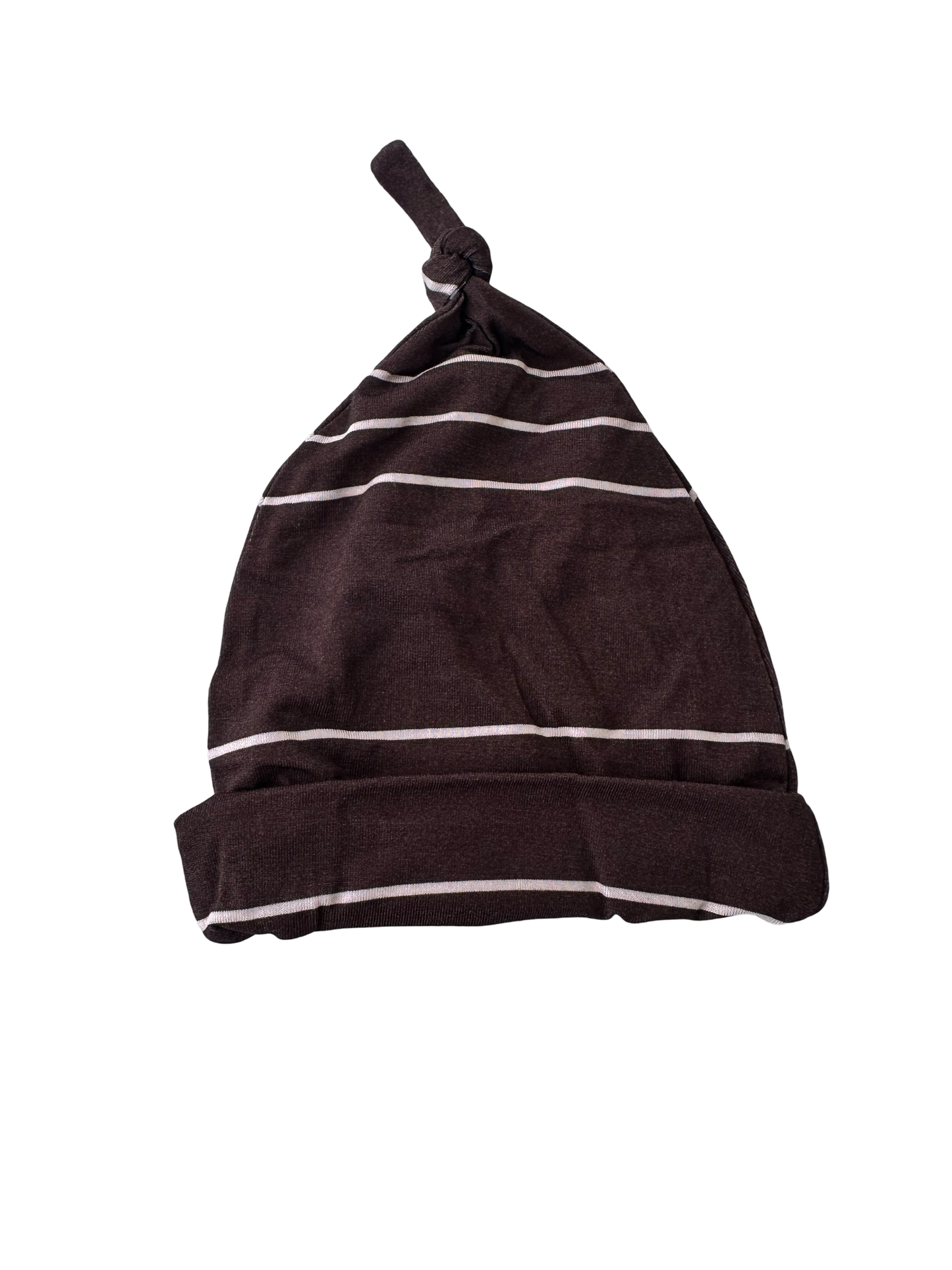 Brown Stripe Hat