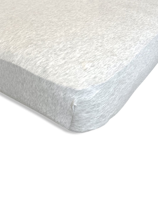 Heathered Gray Crib Sheet