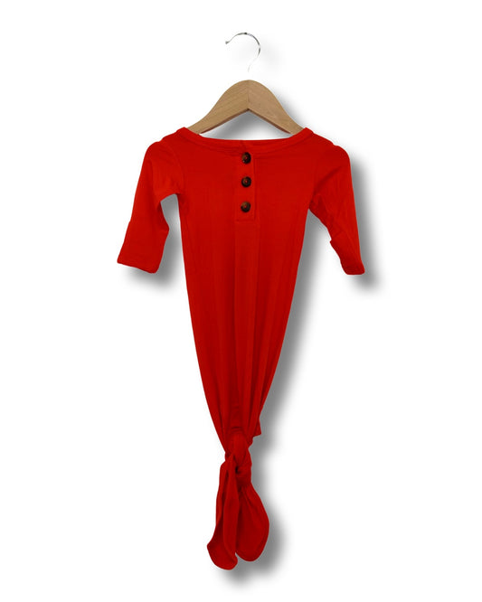 Red Knotted Gown