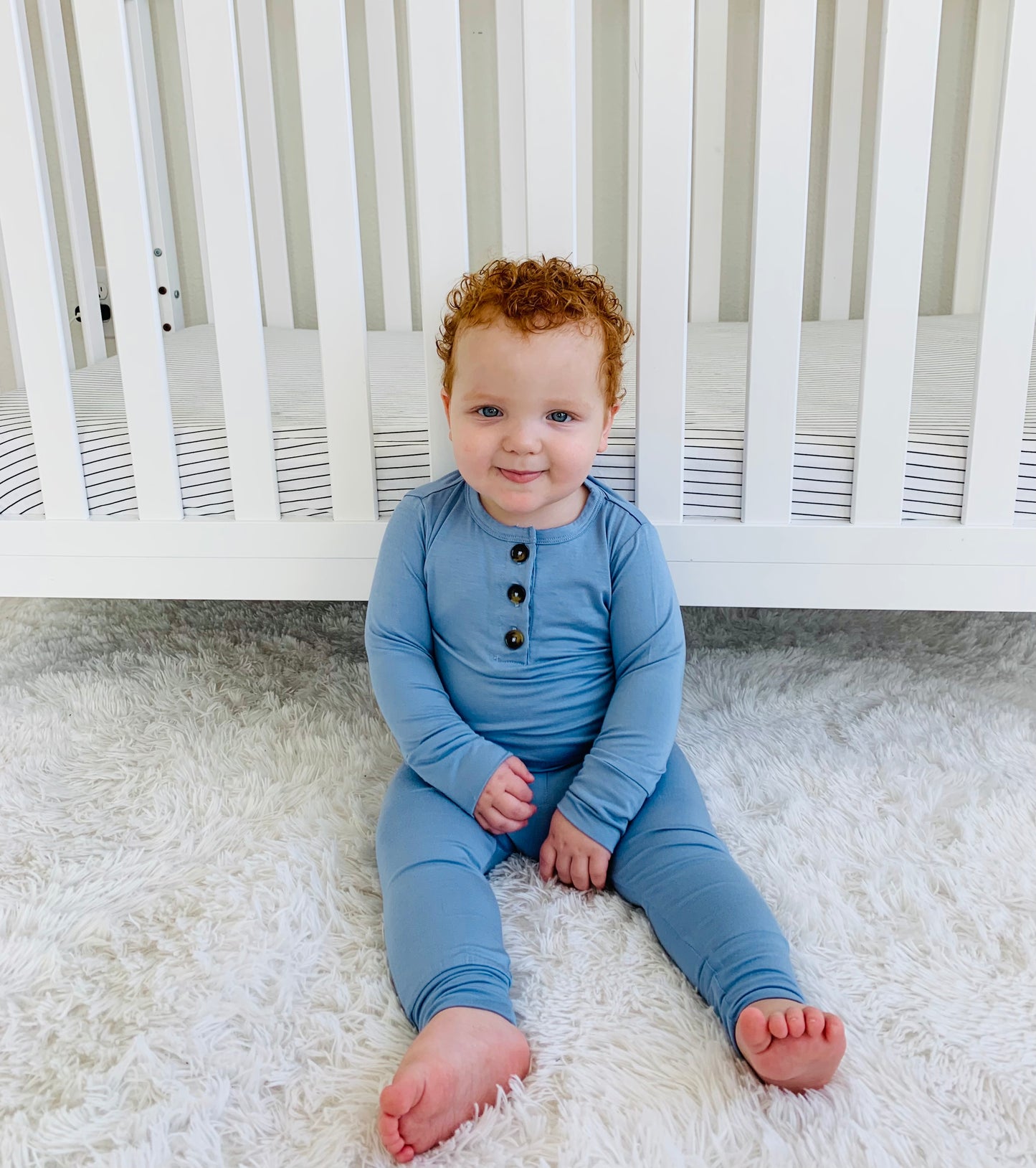 Steel Blue Top + Bottom (Clearance)