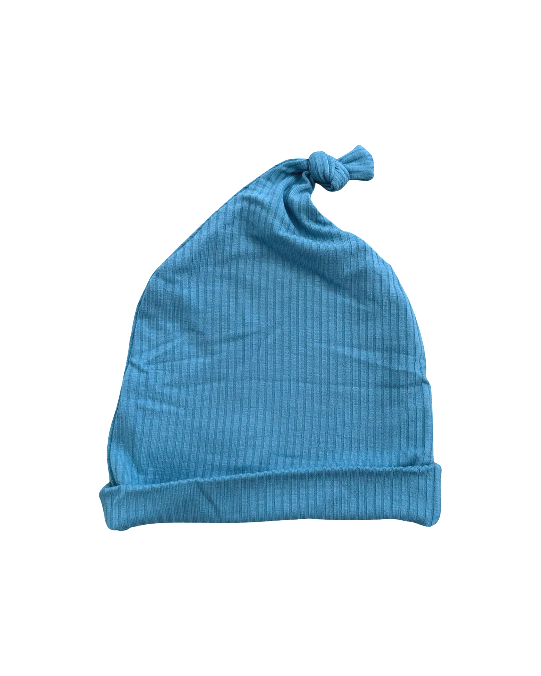 Ribbed Blue Hat (Clearance)